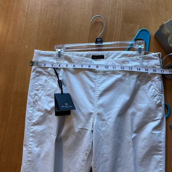 NWT - Massimo Dutti Pants in Cream - Picture 9 of 10